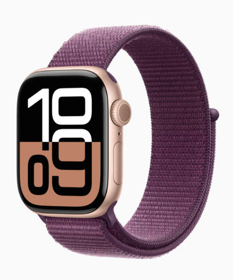 Apple Watch Series 10 GPS Aluminium Case with Sport Loop